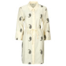 Kurzes Kleid JDY JDYTHEA 7/8 STICKEREI Beige Damen-Kurzkleider - 1