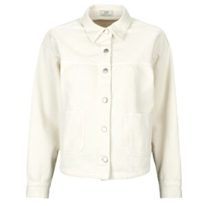 Giacca in jeans  JDY  JDYNOMA L/S SHACKET  Beige -   Giacche in jeans Donna