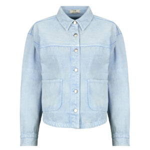 Giacca in jeans  JDY  JDYNOMA L/S SHACKET  Blu -   Giacche in jeans Donna