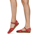 El Naturalista ESTELLA N5207 Rojo - Sandalias bajas Mujer - 8