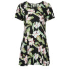 Roxy FRESH BREEZE MINI Black Short Dress Women's Short Dresses - 1