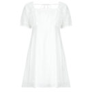Abito corto Noisy May NMASHLEY Bianco Abiti corti Donna - 1