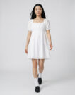 Abito corto Noisy May NMASHLEY Bianco Abiti corti Donna - 2