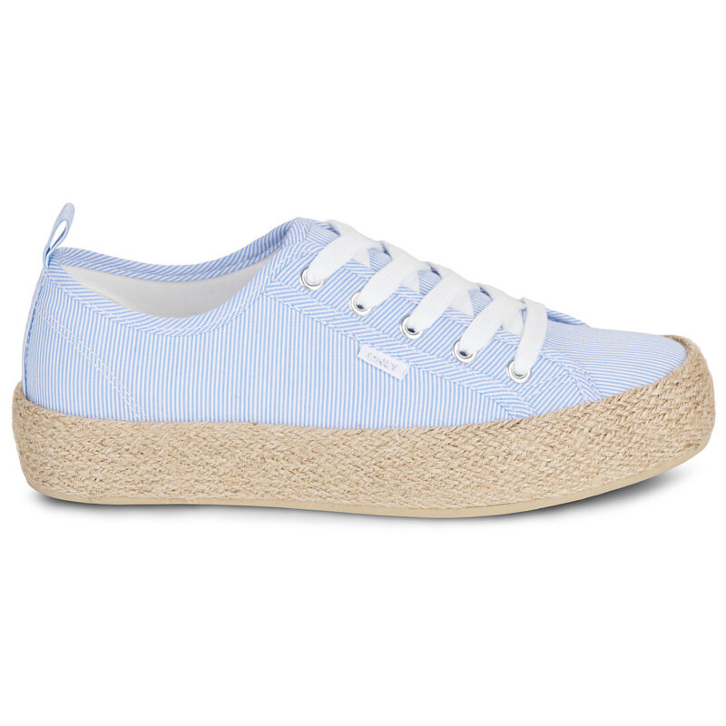 Only ONLIDA-1 LACE UP ESPADRILLE Bleu Baskets basses Femme - 2