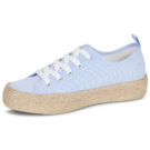 Only ONLIDA-1 LACE UP ESPADRILLE Bleu Baskets basses Femme - 4