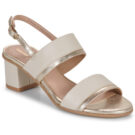 Geox D AURELY 50 Beige Sandali con tacco Donna - 1