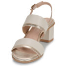 Geox D AURELY 50 Beige Sandali con tacco Donna - 3
