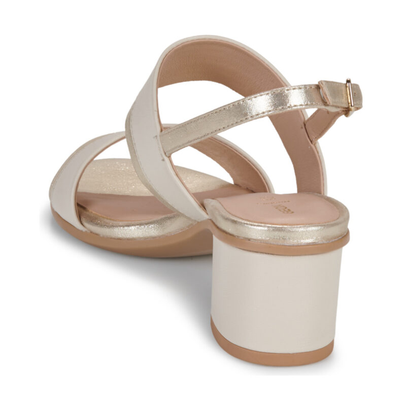 Geox D AURELY 50 Beige Sandali con tacco Donna - 5