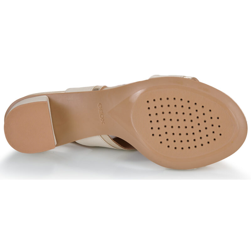 Geox D AURELY 50 Beige Sandali con tacco Donna - 7