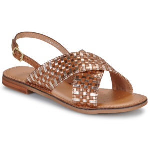 Geox D MADDALUSIAC Marrone Sandali bassi Donna