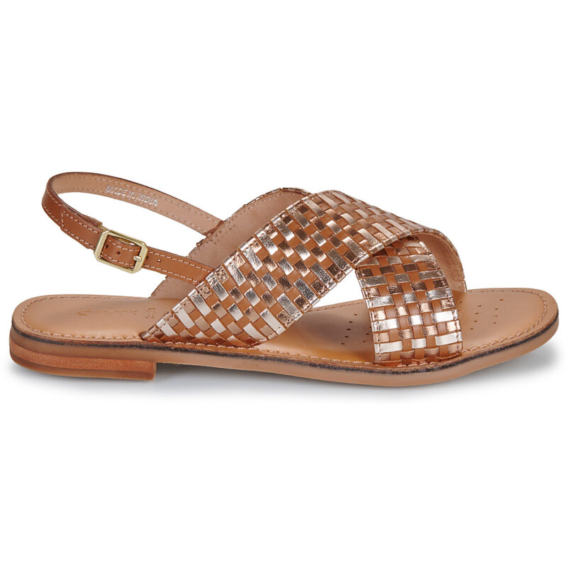 Geox D MADDALUSIAC Marrone Sandali bassi Donna - 2