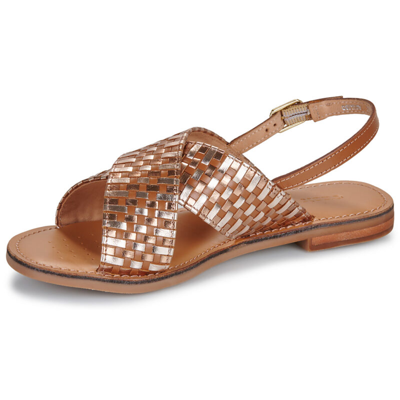 Geox D MADDALUSIAC Marrone Sandali bassi Donna - 4
