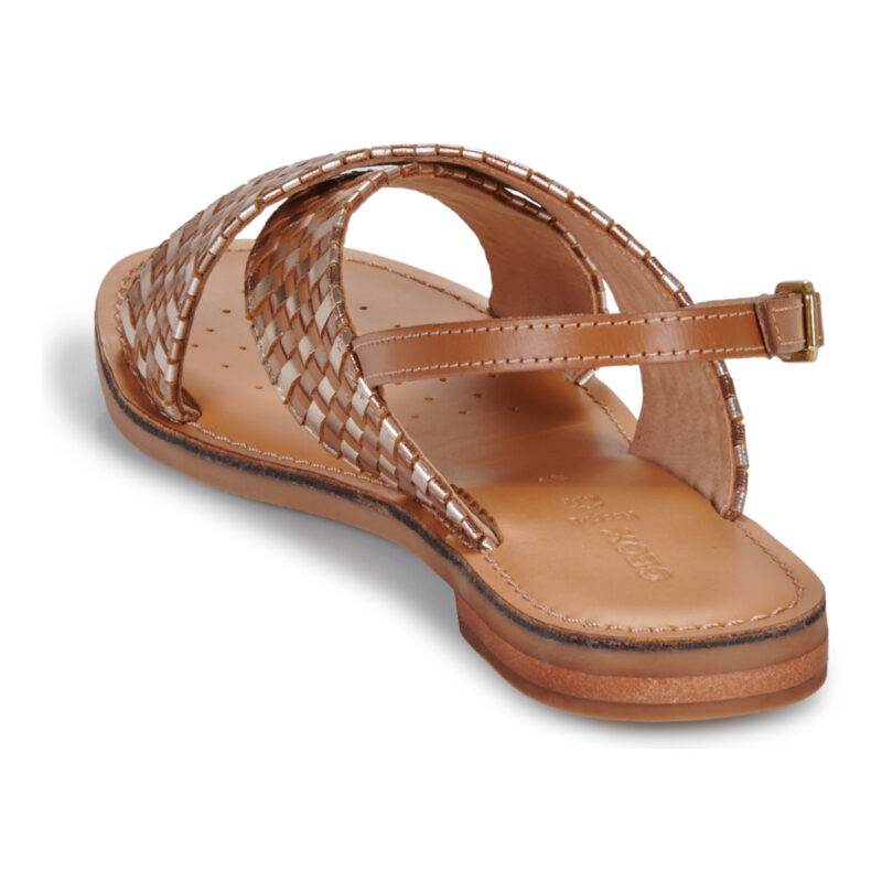 Geox D MADDALUSIAC Marrone Sandali bassi Donna - 5