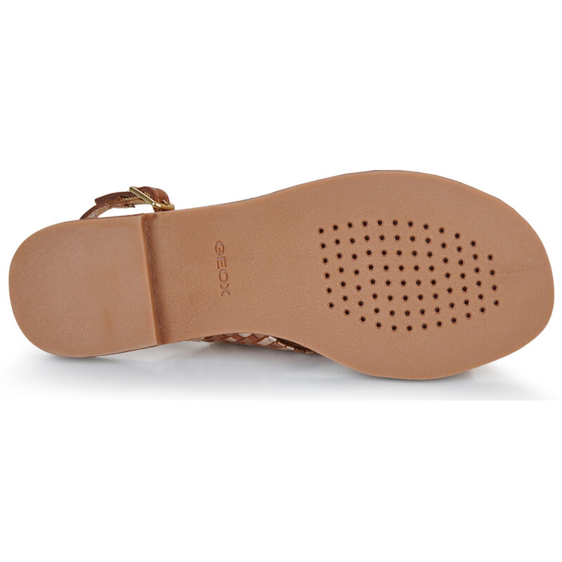 Geox D MADDALUSIAC Marrone Sandali bassi Donna - 7