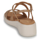 Geox D MELICONIA Beige Sandali con tacco Donna - 5