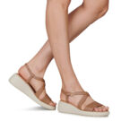 Geox D MELICONIA Beige Sandali con tacco Donna - 8