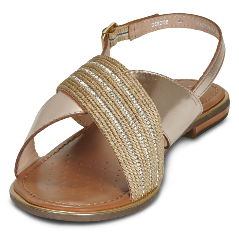 Geox D SOZY PLUS Oro Sandali bassi Donna - 3