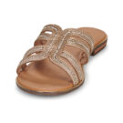 Geox D SOZY QC Oro Sandali bassi Donna - 3