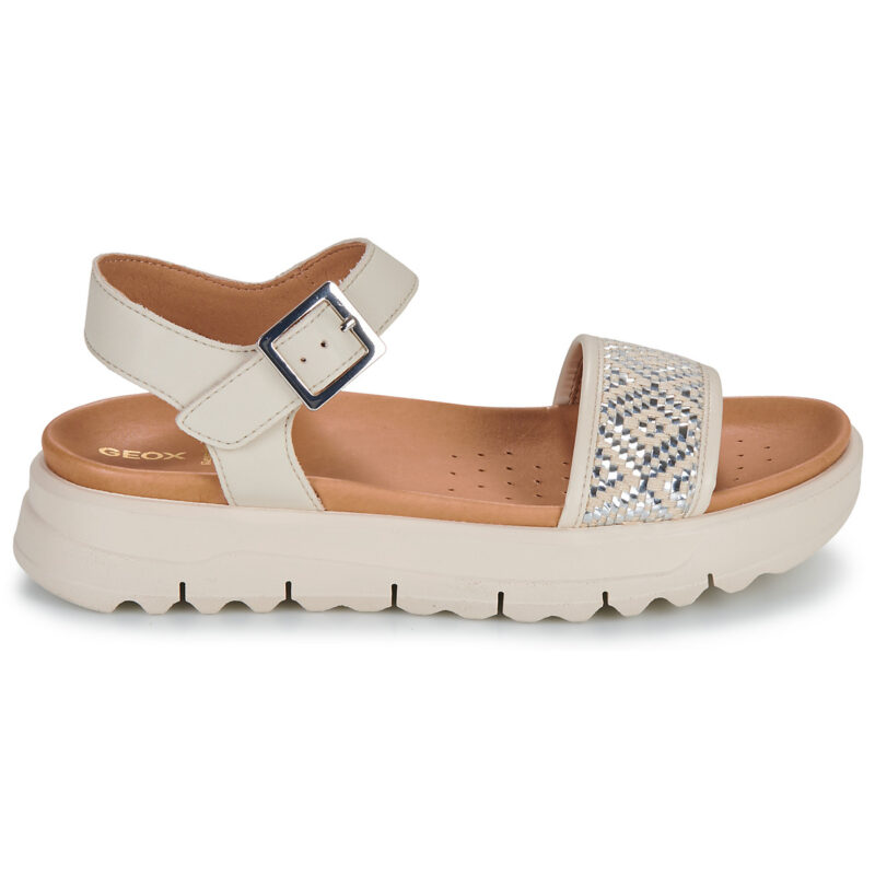 Geox D XAND 2.1S Bianco Sandali bassi Donna - 2