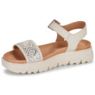 Geox D XAND 2.1S Bianco Sandali bassi Donna - 4