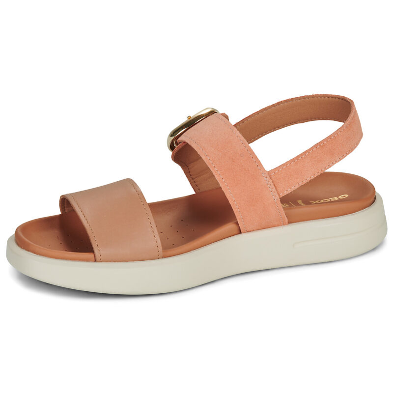 Geox D XAND 2S Arancio Sandali bassi Donna - 4
