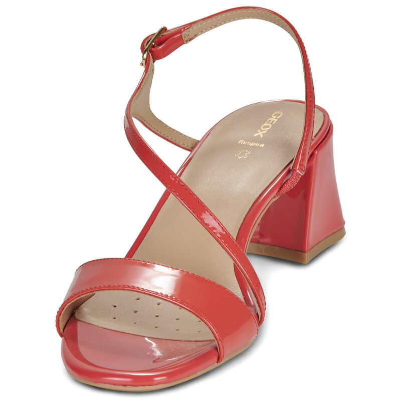 Geox NEW ERAKLIA Arancio Sandali con tacco Donna - 3