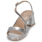 Geox NEW ERAKLIA Argento Sandali con tacco Donna - 3