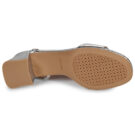 Geox NEW ERAKLIA Argento Sandali con tacco Donna - 7