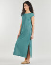 Vila VILUXI S/S REV GLITTER Blue Long Dresses Women - 3