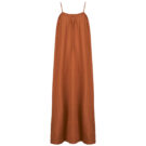 Abito Vila VIPRISILLA SINGLET LONG DRESS Marrone Abiti Lunghi Donna - 1