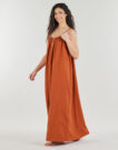 Abito Vila VIPRISILLA SINGLET LONG DRESS Marrone Abiti Lunghi Donna - 3