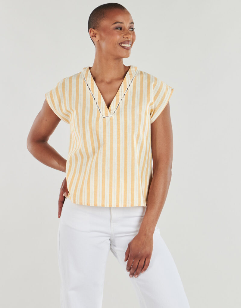 Vila VISELDIA V-NECK S/S TOP Multicolore Blouses Women - 2