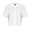Camicetta Vero Moda VMELIZA SHORT 2/4 SLEEVE SHIRT Bianco Camicette Donna