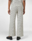 Pantaloni morbidi / Pantaloni alla zuava Vero Moda VMOHIA HW PANT Beige Pantaloni morbidi / Pantaloni alla zuava Donna - 4