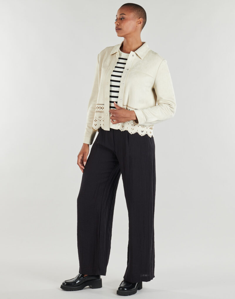 Giubbotto Vero Moda VMJOSELINA SHORT JACKET Beige Giubbotti Donna - 3