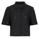 Camicetta Vero Moda VMELIZA SHORT 2/4 SLEEVE SHIRT Nero Camicette Donna - 1