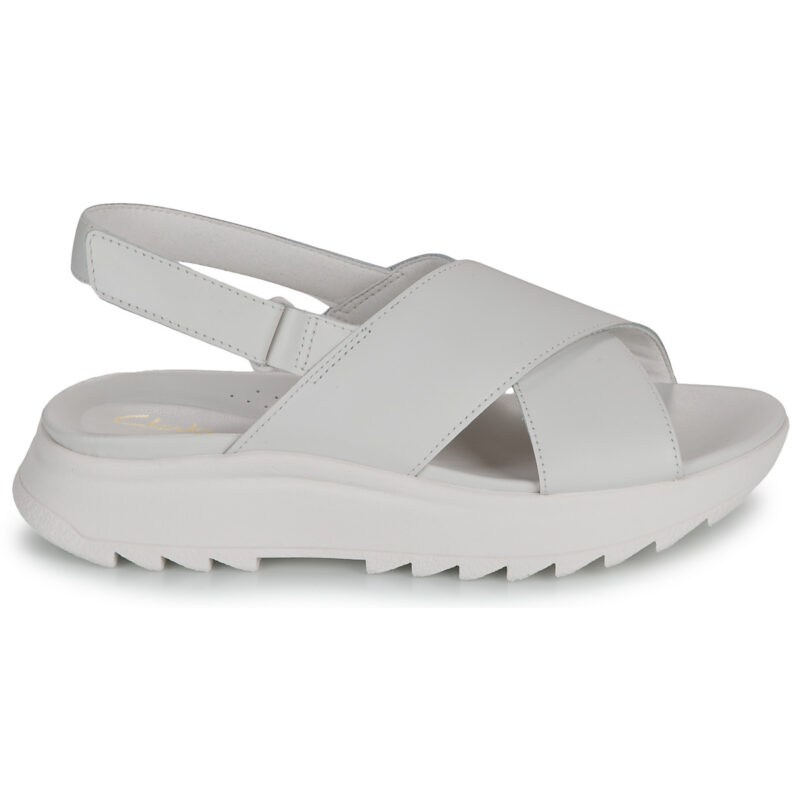Clarks DashLite Wish Bianco Sandali bassi Donna - 2