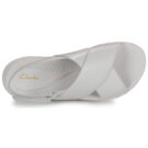 Clarks DashLite Wish Bianco Sandali bassi Donna - 6