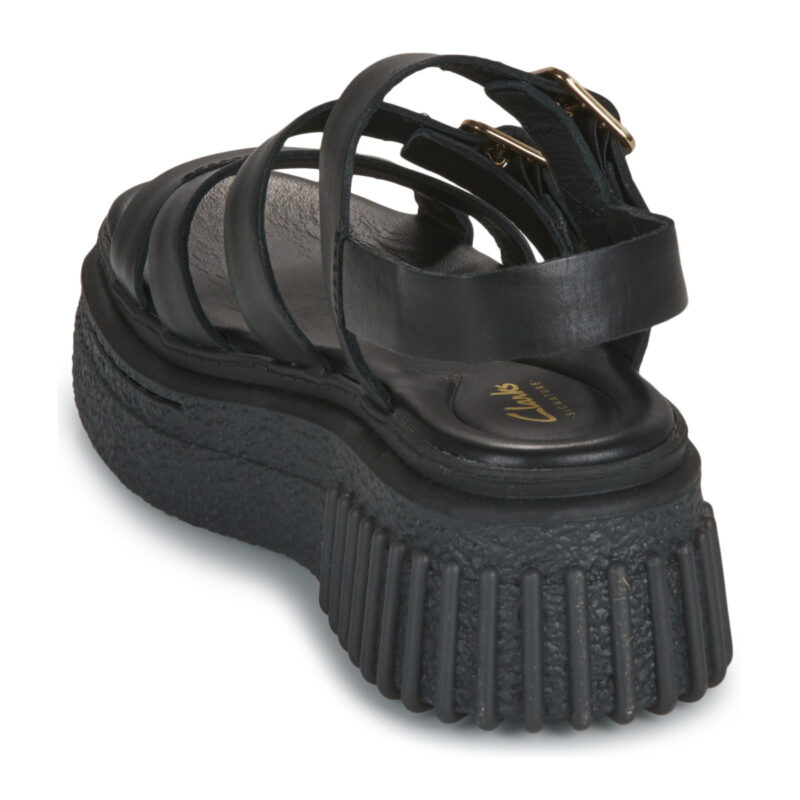 Clarks Evamar Strap Nero Sandali bassi Donna - 5