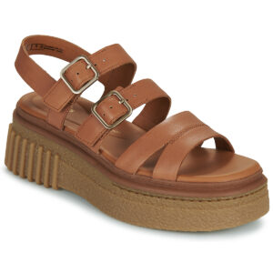 Clarks Evamar Strap Marrone Sandali bassi Donna