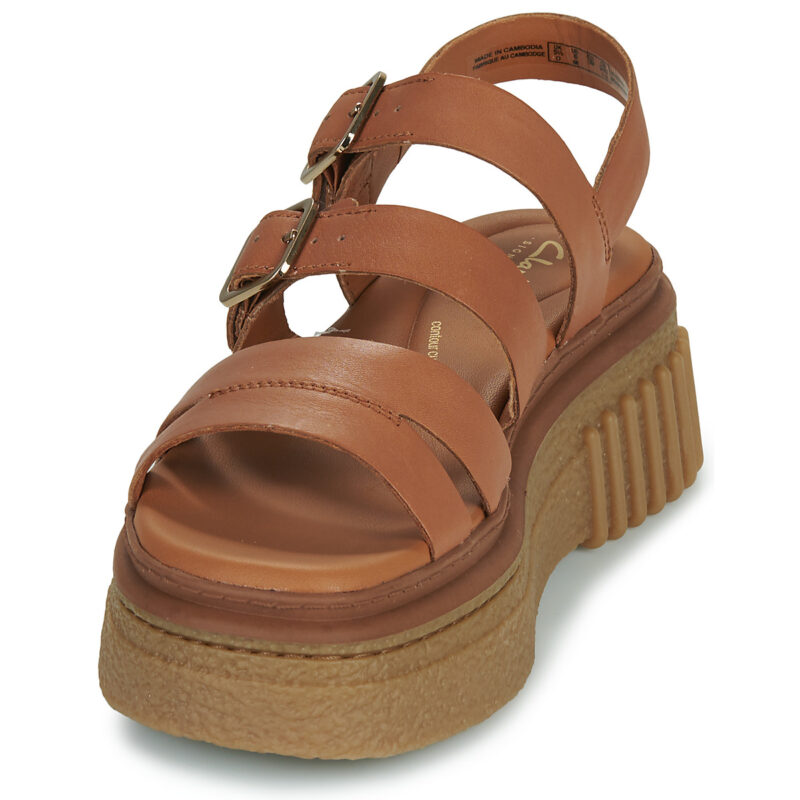 Clarks Evamar Strap Marrone Sandali bassi Donna - 3