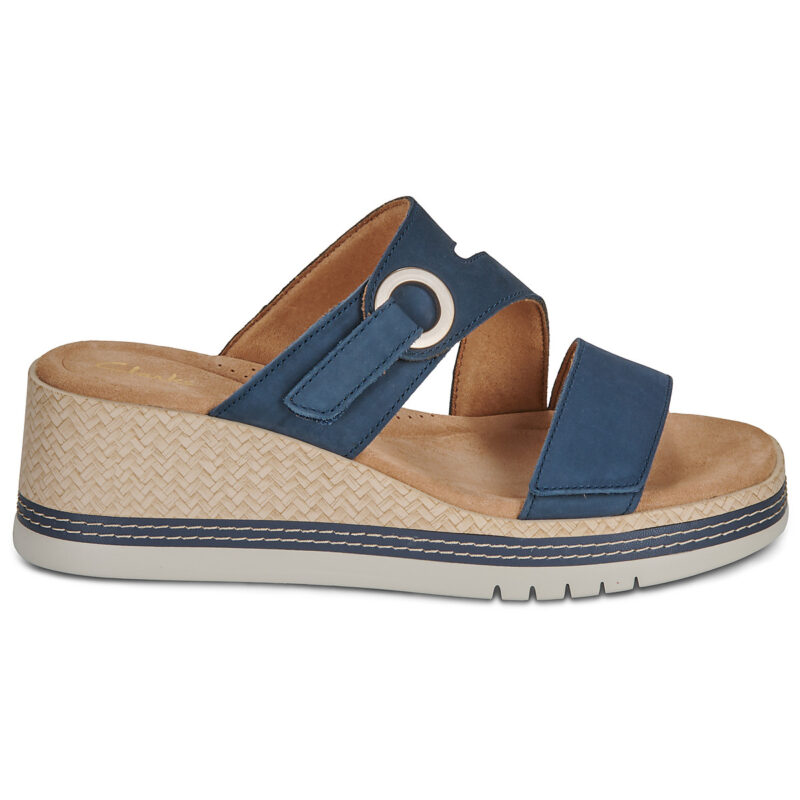 Clarks Kidiki Cove Marine Sandali con zeppa Donna - 2