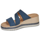 Clarks Kidiki Cove Marine Sandali con zeppa Donna - 4