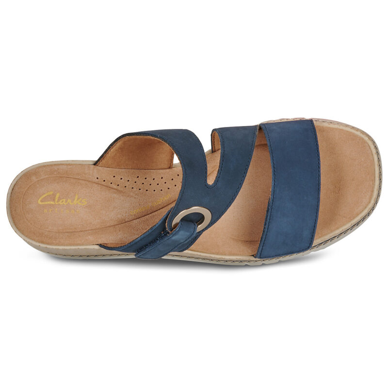Clarks Kidiki Cove Marine Sandali con zeppa Donna - 6