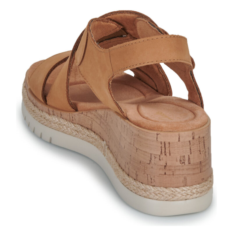 Clarks Kidiki Sun Marrone Sandali con zeppa Donna - 5
