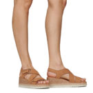 Clarks Kidiki Sun Marrone Sandali con zeppa Donna - 8
