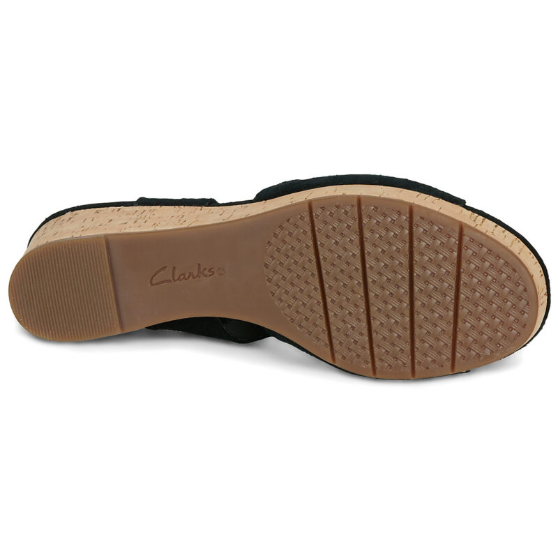 Clarks Sabina Dream Nero Sandali con zeppa Donna - 7