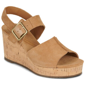 Clarks Sabina Dream Marrone Sandali con zeppa Donna