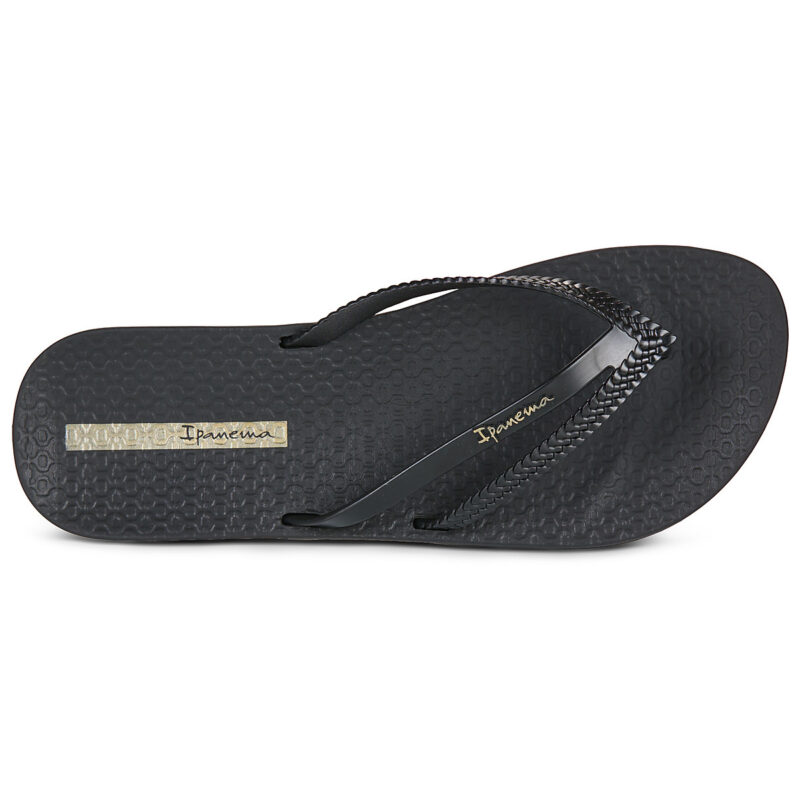 Ipanema Chanclas negras BOSSA SOFT FEM V para mujer - 6