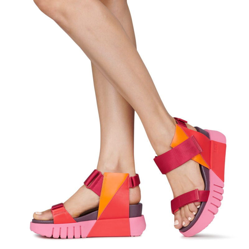 United nude DELTA RUN Multicolore Sandali con zeppa Donna - 8